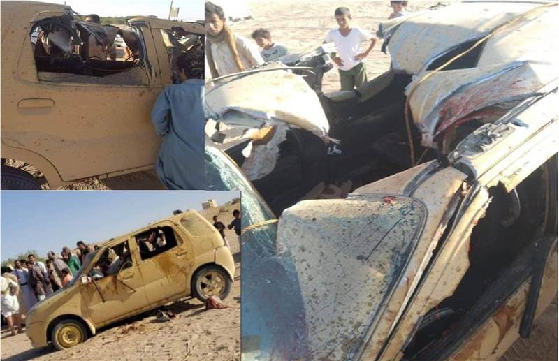 مقتل ثلاثة اشخاص بقصف لطائرة أمريكية في محافظة مأرب