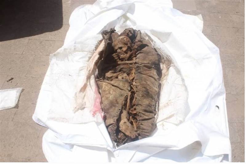 Yemen’de 2 bin yıllık mumya çöpte bulundu