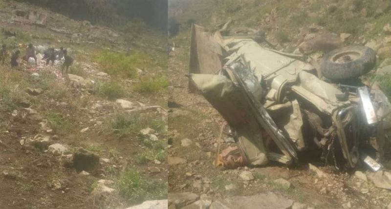 وفاة واصابة 7 اشخاص في حادثي سير باليمن