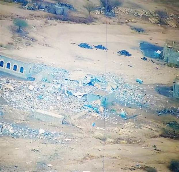 بعد أسابيع من تفجير 4 منازل.. ميليشيا الحوثي تفجر منزل مواطن في منطقة "الزور" بصرواح