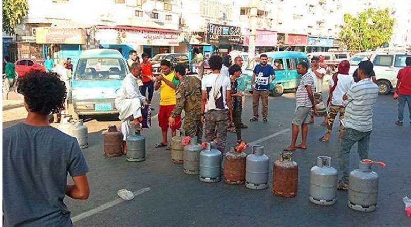 Yemen’in geçici başkenti Aden'de gaz krizi