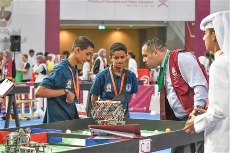 اليمن تحرز ذهبية البطولة العربية للروبوت فئة جمع الكرات