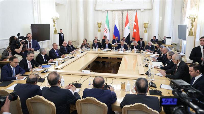 Türkiye’nin de aralarında olduğu 4 ülke Moskova’da Suriye’yi görüşüyor