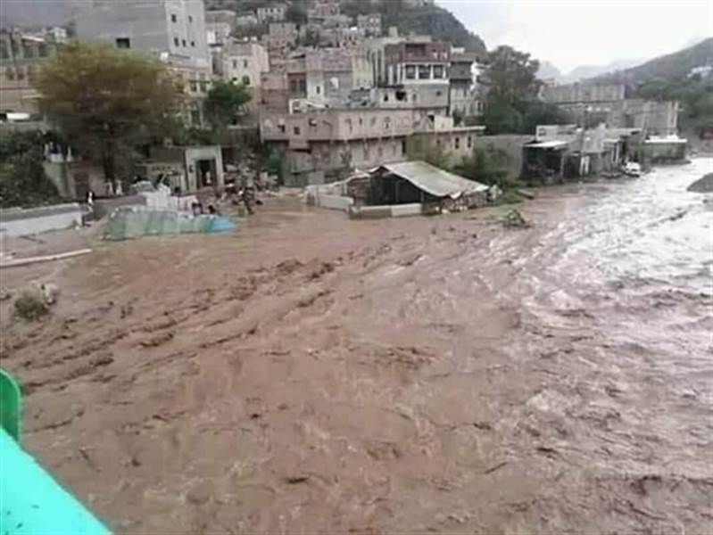Yemen’in ibb kentinde sel sularına kapılan anne ve çocuğu yaşamını yitirdi