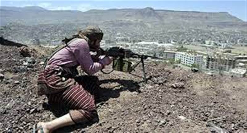 Taiz'in güneyinde terörist Husi milislerin keskin nişancısı tarafından bir sivil öldürüldü