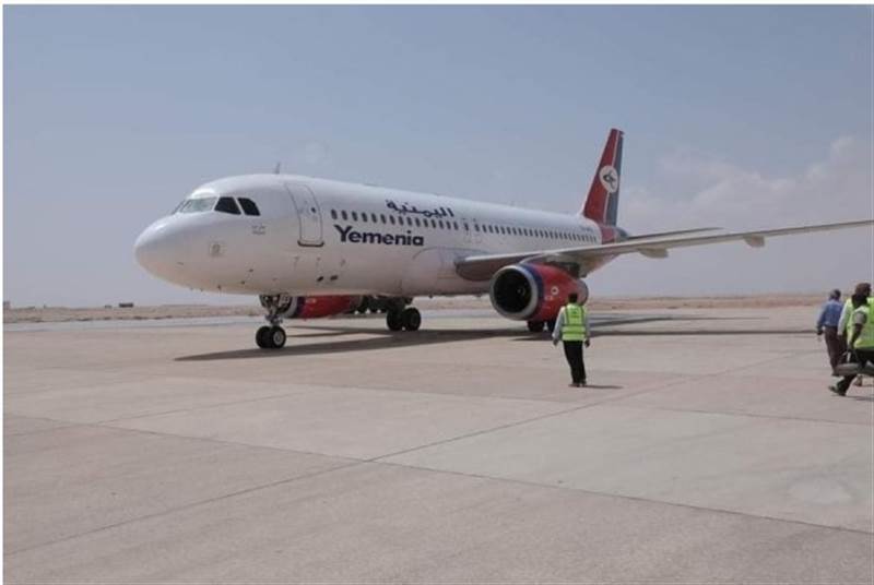 Yemen Havayolları, Aden'den Al Ghaydah'a ilk uçuşunu gerçekleştirdi