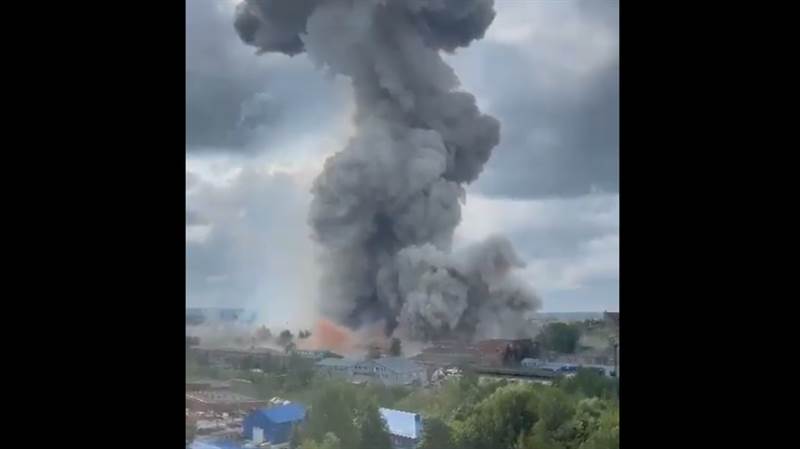 روسيا.. انفجار في مصنع بالقرب من العاصمة موسكو