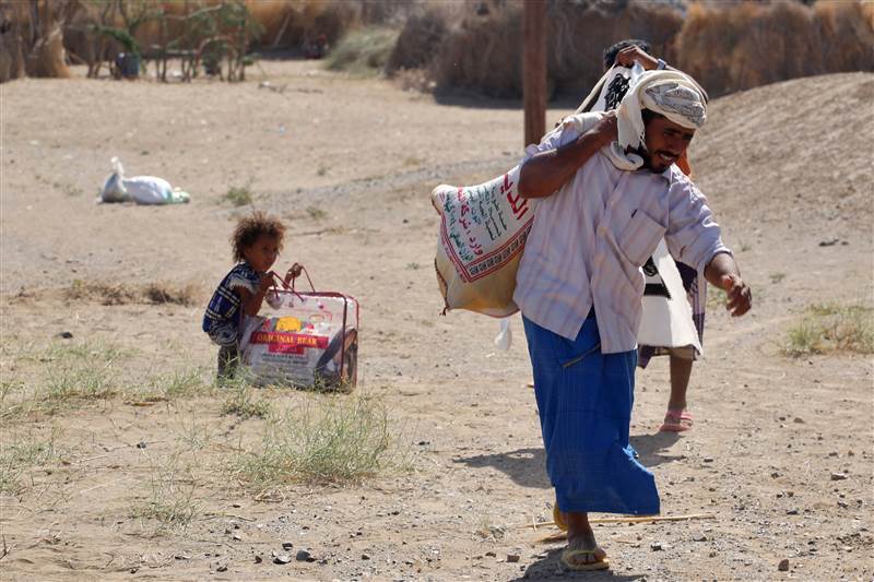تقرير حديث.. الأمم المتحدة تؤكد نزوح نحو أربعة آلاف أسرة يمنية منذ مطلع 2023