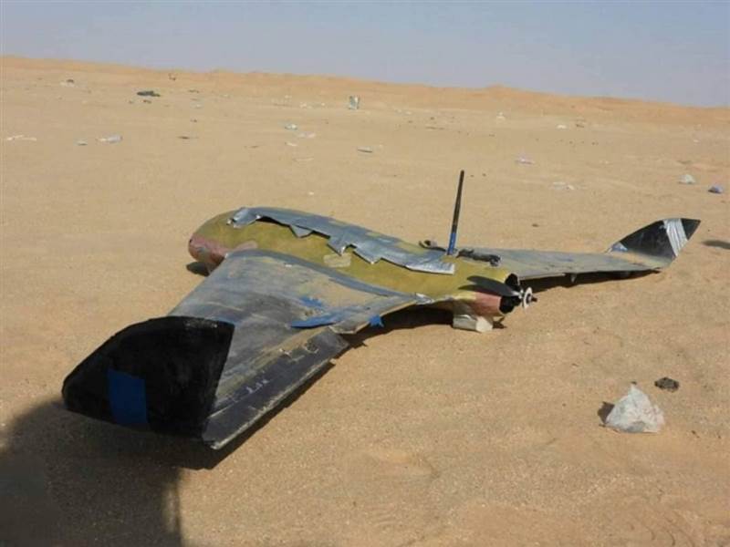 إسقاط طائرة مسيرة تابعة لمليشيا الحوثي في حجة