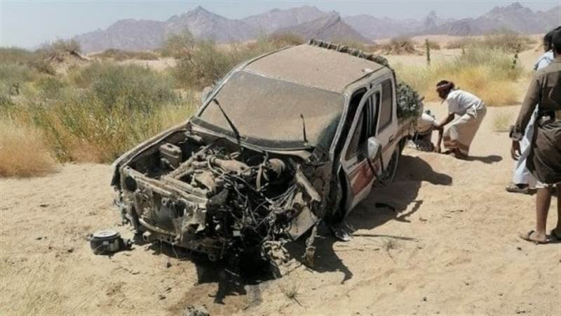 مقتل واصابة 5 اشخاص بانفجار لغم زرعته مليشيات الحوثي جنوب الحديدة