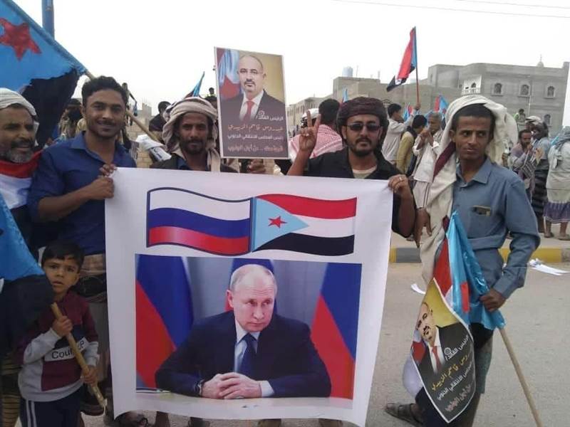 بواسطة الامارات.. تقرير استراتيجي يكشف عن تفاصيل التعاون بين روسيا والمجلس الانتقالي في اليمن