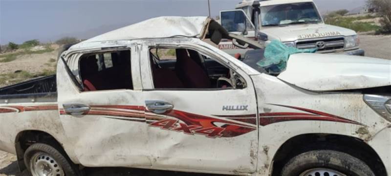Abyan'da meydana gelen trafik kazasında üst  düzey subay öldü