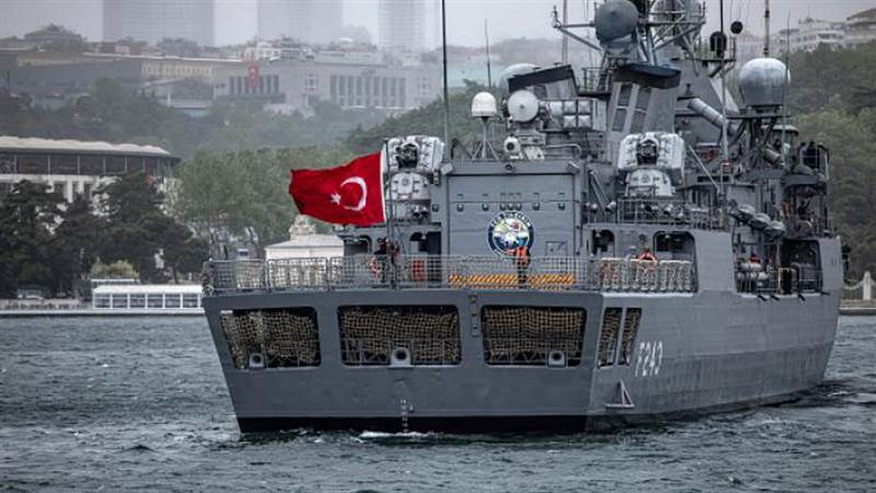 تركيا تبدأ مناورات بحرية تستمر 5 أيام شرقي المتوسط