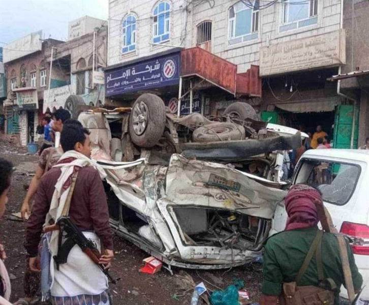 Taiz'in güneyinde meydana gelen korkunç kazada 5 kişi öldü, 11 kişi de yaralandı