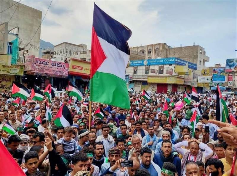 Yemen’de İsrail’in Gazze katliamlarını protesto eylemleri devam ediyor
