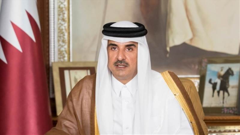 أمير قطر يؤكد على ضرورة حقن الدماء في غزة وفتح معبر رفح بشكل دائم