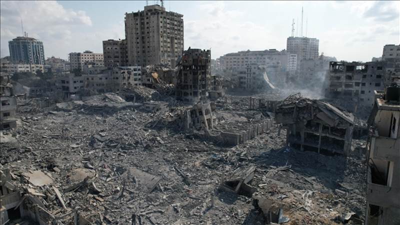 BM: Gazze'de deprem vurmuş gibi bir yıkım var
