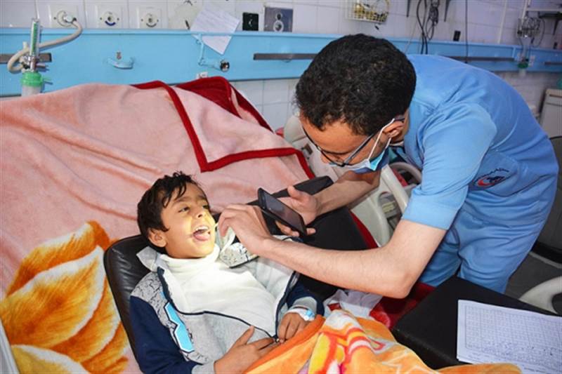 تقرير اممي: وفاة وإصابة أكثر من 1800 شخص بــ "الدفتيريا" في اليمن