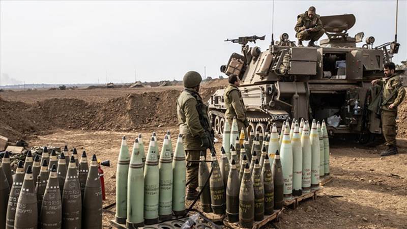İsrail ordusu, Gazze'ye 100 binden fazla top mermisi fırlattı