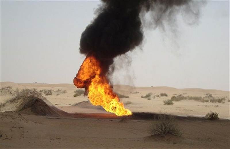 مسلحون قبليون يفجرون خطاً لأنابيب النفط في مأرب شرقي اليمن