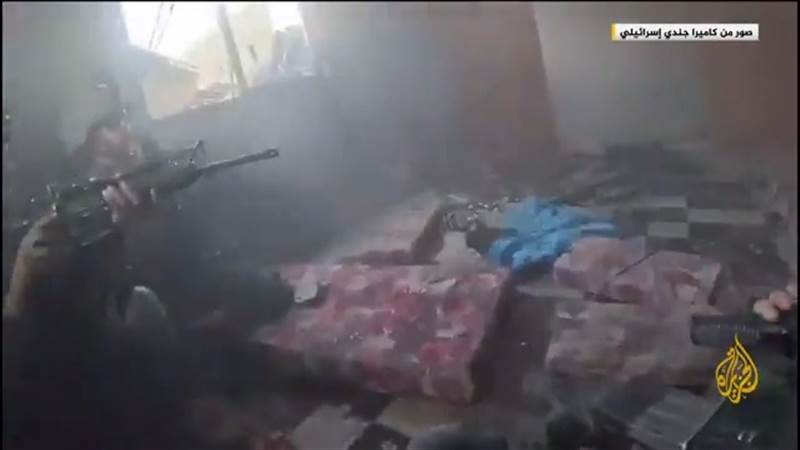 شاهد بالفيديو.. كاميرا جندي إسرائيلي تكشف ضراوة الاشتباكات في غزة