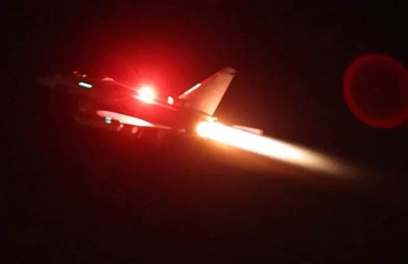 غارات أمريكية بريطانية تستهدف مواقع الحوثيين في محافظة صعدة