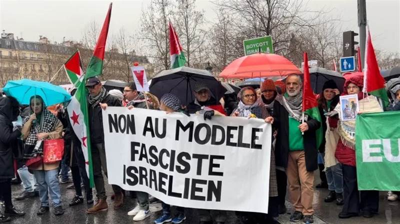 حراك شعبي في فرنسا يدعم فلسطين ويواجه اليمين المتطرف