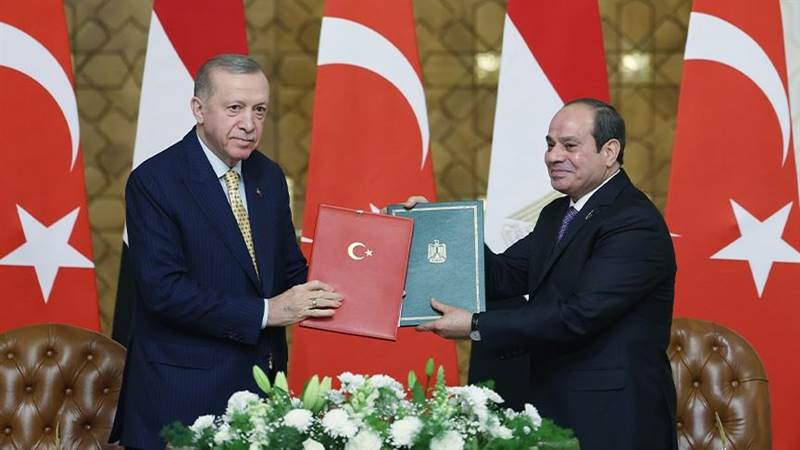 تركيا ومصر توقعان إعلانا مشتركا بشأن التعاون الاستراتيجي