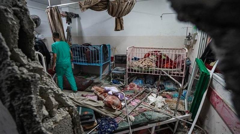 İşgalci İsrail güçlerinden Gazze’de Nasır Hastanesi’ne baskın