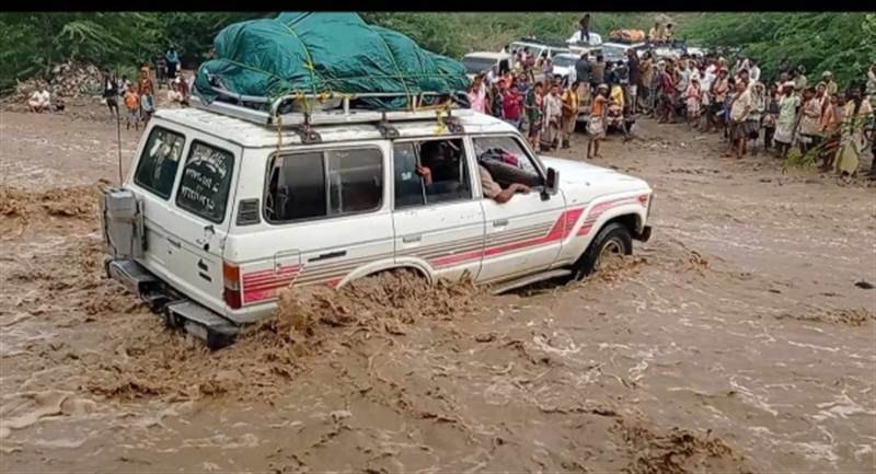الأمم المتحدة: وفاة وإصابة أكثر من 2400 شخص في اليمن جراء الفيضانات العام الماضي