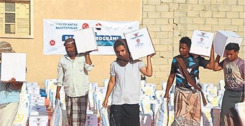Türkiye Diyanet Vakfı’ndan Yemen’e gıda yardımı