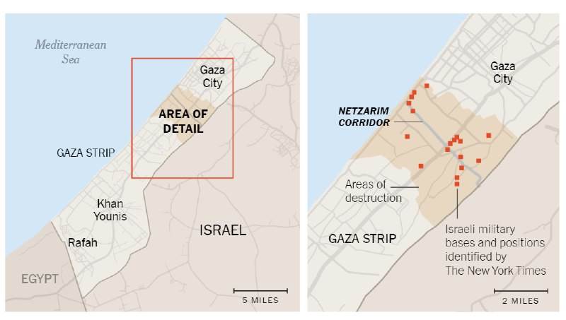 صحيفة امريكية تكشف اهداف جديدة للاحتلال الاسرائيلي في غزة