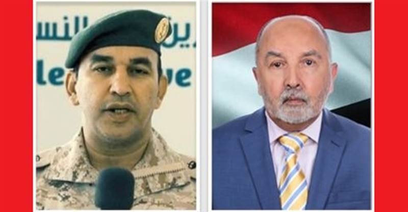 Al-Yedoumi Discusses Yemen Developments with Joint Forces Commander: Coalition Support Reaffirmed