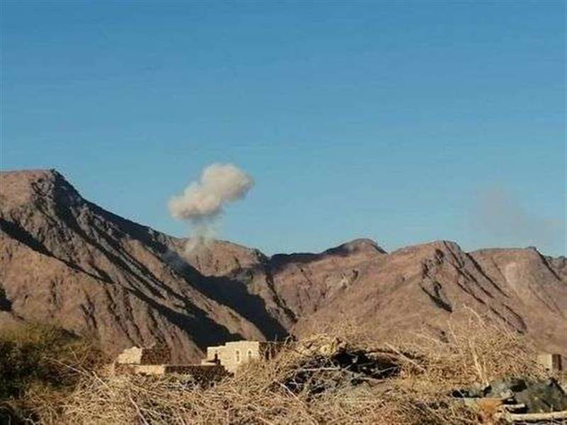 مأرب.. قصف مدفعي متبادل بين قوات العمالقة والحوثيين في حريب