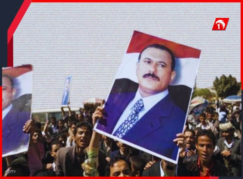 شباب المؤتمر في مأرب يدينون استغلال الحوثيين لصورة الرئيس الراحل صالح: "استغلال خسيس"