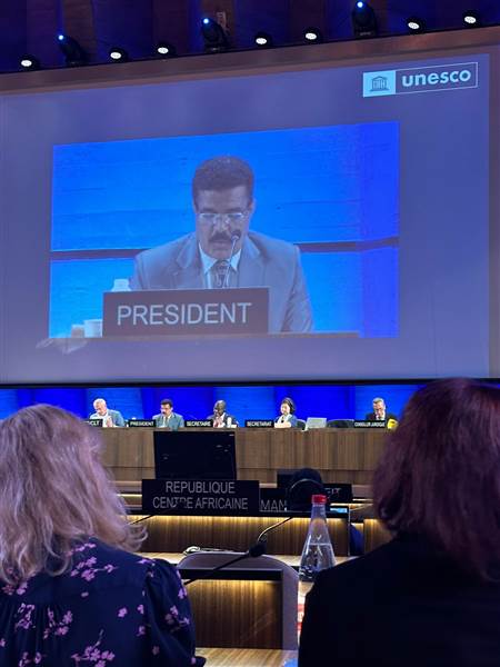 اليمني محمد جميح رئيساً لمؤتمر الدول الأطراف في اتفاقية اليونسكو لحماية التعبير الثقافي
