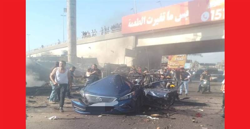 شاهد بالفيديو.. سرائيل تستهدف عنصرًا لفيلق القدس بطائرة مسيّرة