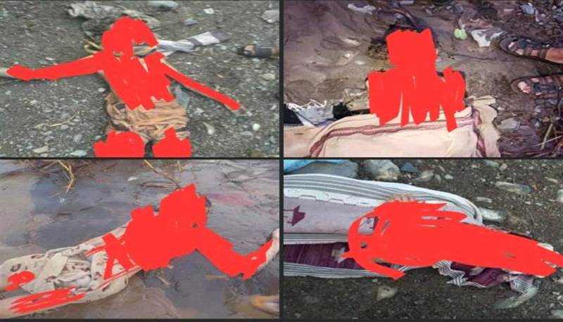 الحزن يخيم على إحدى بلدات محافظة إب بعد ان ابتلعت السيول أربعة أطفال