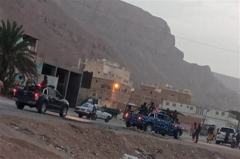 حملة أمنية تضبط أحد أبرز المطلوبين في حضرموت بعد تبادل إطلاق نار