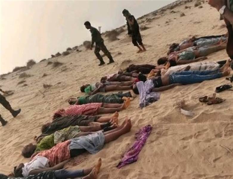 ارتفاع ضحايا غرق قارب المهاجرين قبالة سواحل اليمن إلى 92 شخصًا