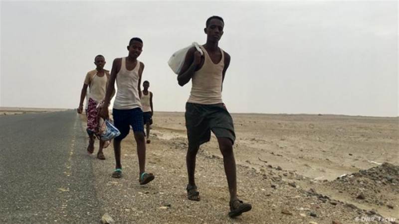 صحيفة ذا ناشيونال: غياب الاستقرار في اليمن يزيد من معاناة المهاجرين غير النظاميين