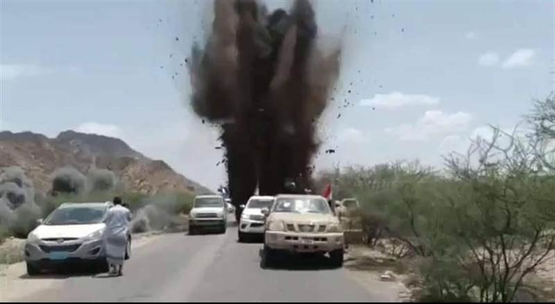 هجوم بطائرة مسيّرة وعبوة ناسفة في أبين يسفر عن سقوط ضحايا