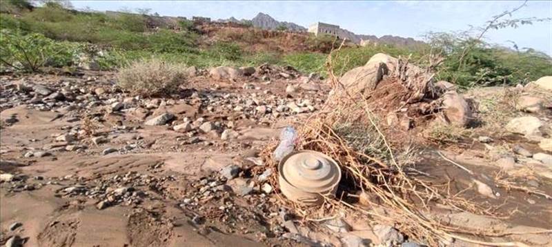 سيول مأرب تكشف فخاخ الحوثي.. ألغام قاتلة تجرفها الأمطار في وادي ملعاء