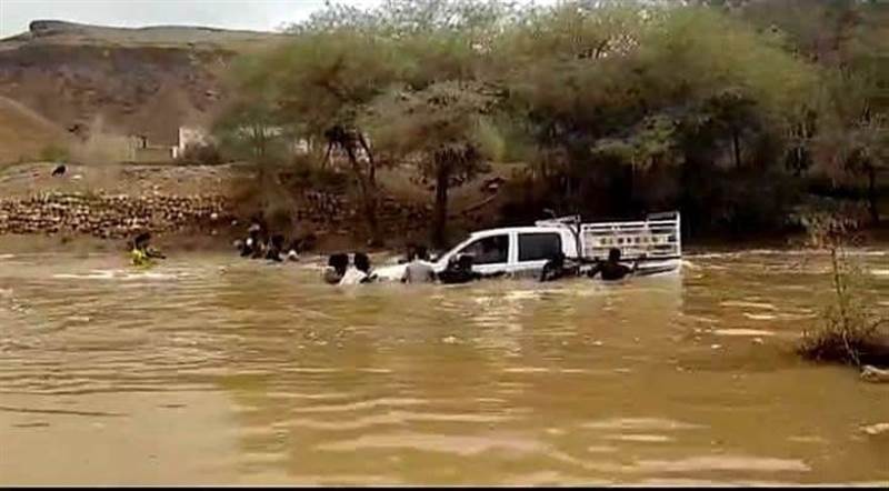 محافظة شبوة تعلن الحصيلة الأولية لاضرار السيول والأمطار