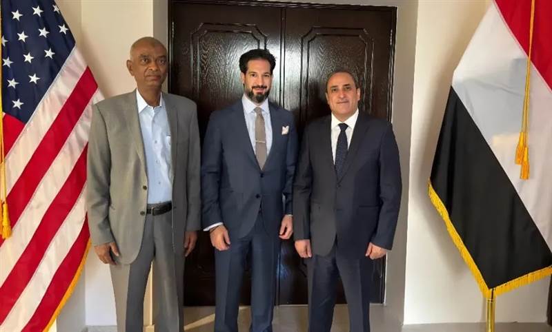 لقاءات مثمرة للسفير الأمريكي مع حزب الاصلاح والمجلس الانتقالي