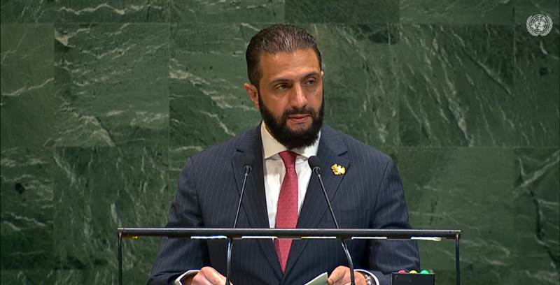 بعد ستة عقود من الغياب.. الرئيس السوري أحمد الشرع يلقي أول خطاب تاريخي لسوريا أمام الأمم المتحدة