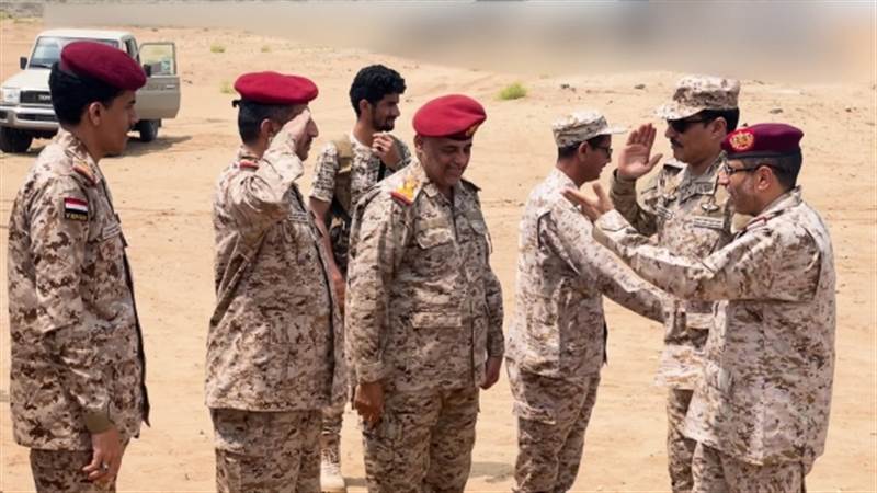 وفد عسكري سعودي في محافظة حجة!