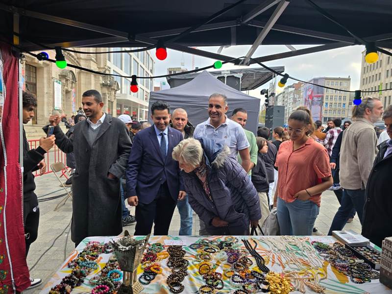 بحضور رسمي ودبلوماسي.. الجالية اليمنية في بلجيكا تحتفي بذكرى ثورتي سبتمبر وأكتوبر