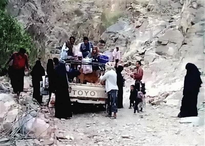 حصار حوثي خانق على 25 ألف نسمة في القبيطة يدخل شهره التاسع