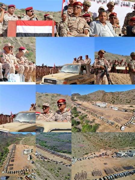 أبين تستعرض قوتها في ذكرى ثورة أكتوبر.. العميد الرهوة: سنبقى أوفياء لدماء الشهداء ولن نسمح بتمزيق الوطن